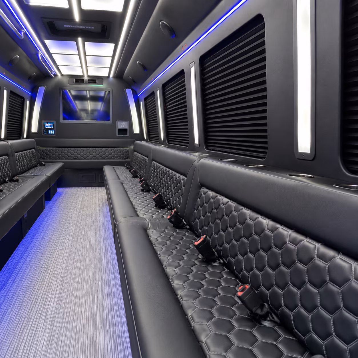 beaverton party bus interior