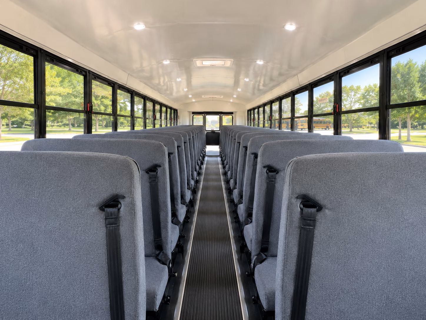 beaverton school bus inside