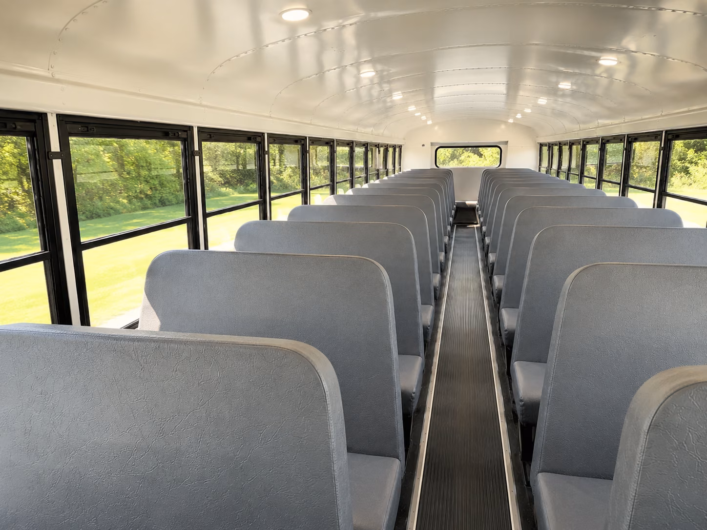 beaverton school bus interior